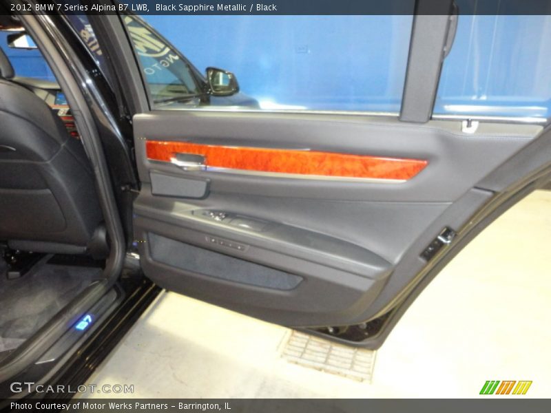 Black Sapphire Metallic / Black 2012 BMW 7 Series Alpina B7 LWB