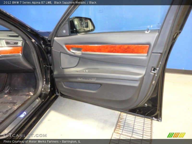 Black Sapphire Metallic / Black 2012 BMW 7 Series Alpina B7 LWB