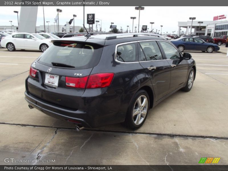 Graphite Luster Metallic / Ebony 2012 Acura TSX Sport Wagon