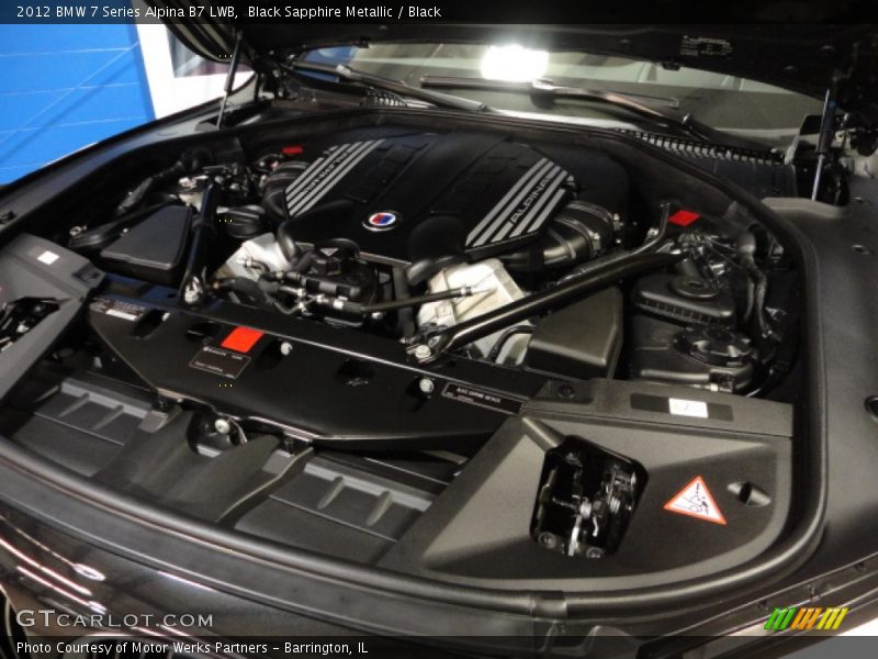  2012 7 Series Alpina B7 LWB Engine - 4.4 Liter Alpina DI TwinPower Turbo DOHC 32-Valve VVT V8