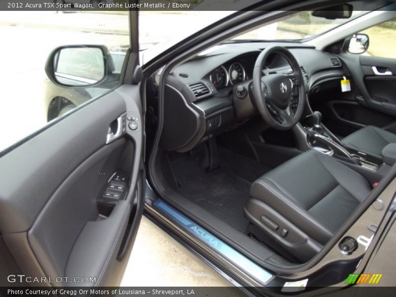  2012 TSX Sport Wagon Ebony Interior