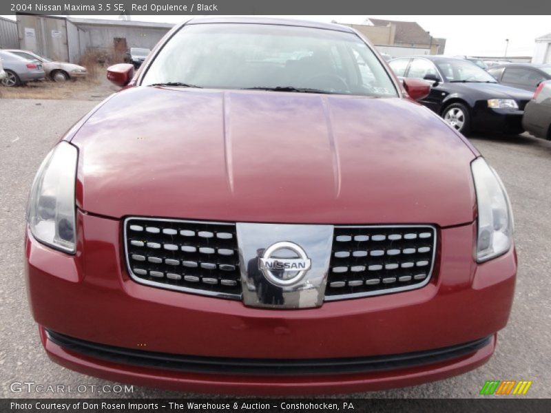 Red Opulence / Black 2004 Nissan Maxima 3.5 SE