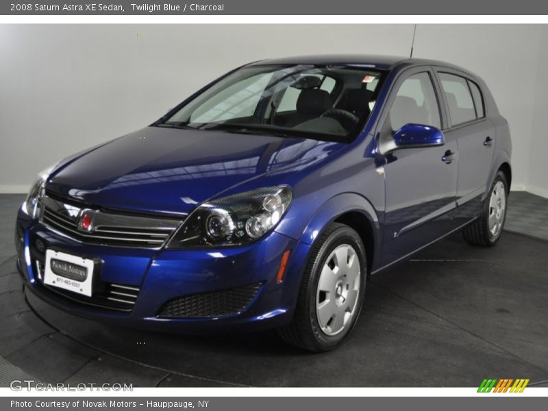 Twilight Blue / Charcoal 2008 Saturn Astra XE Sedan