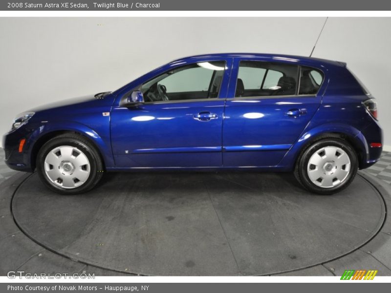 Twilight Blue / Charcoal 2008 Saturn Astra XE Sedan