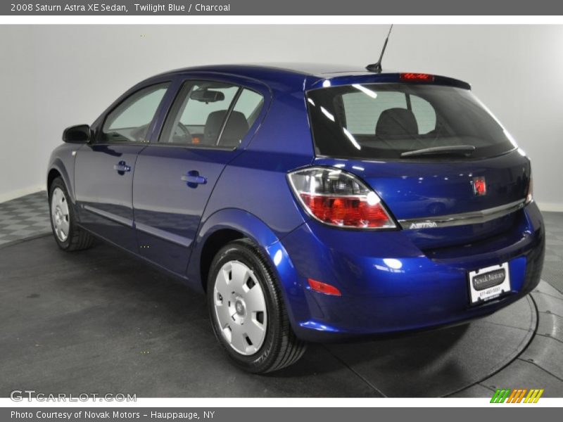 Twilight Blue / Charcoal 2008 Saturn Astra XE Sedan