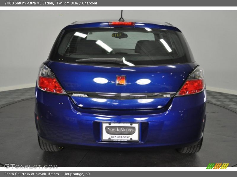 Twilight Blue / Charcoal 2008 Saturn Astra XE Sedan