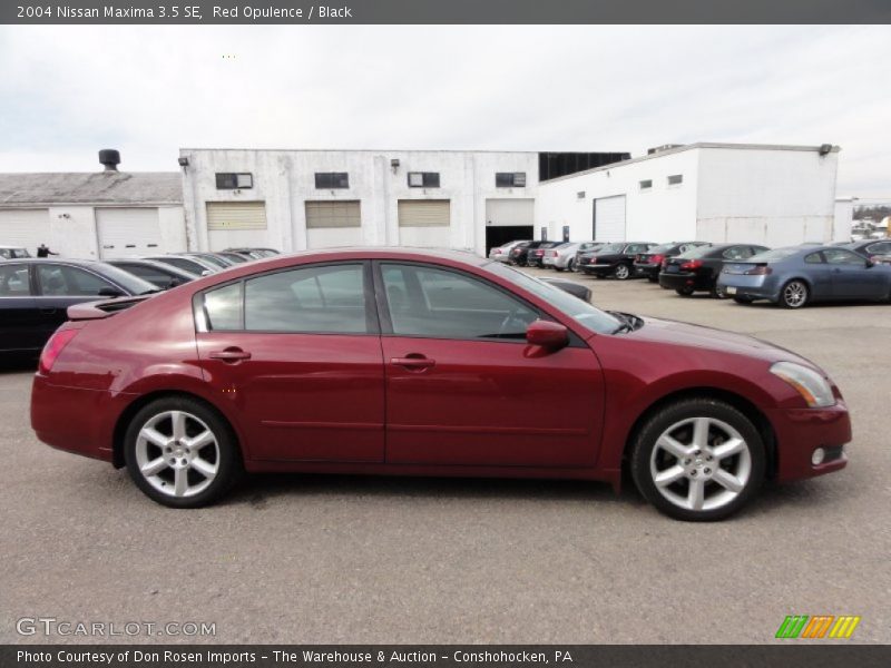 Red Opulence / Black 2004 Nissan Maxima 3.5 SE