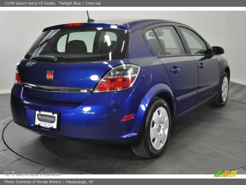 Twilight Blue / Charcoal 2008 Saturn Astra XE Sedan