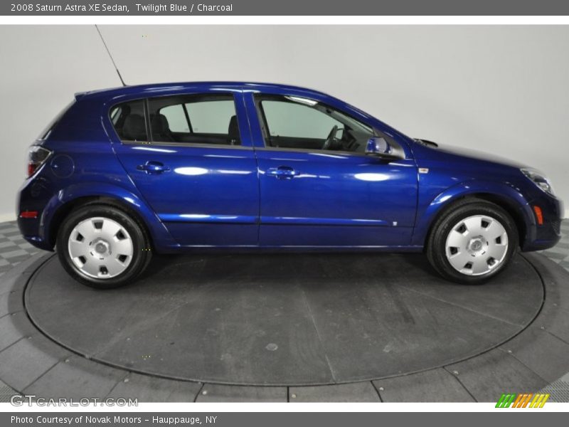 Twilight Blue / Charcoal 2008 Saturn Astra XE Sedan