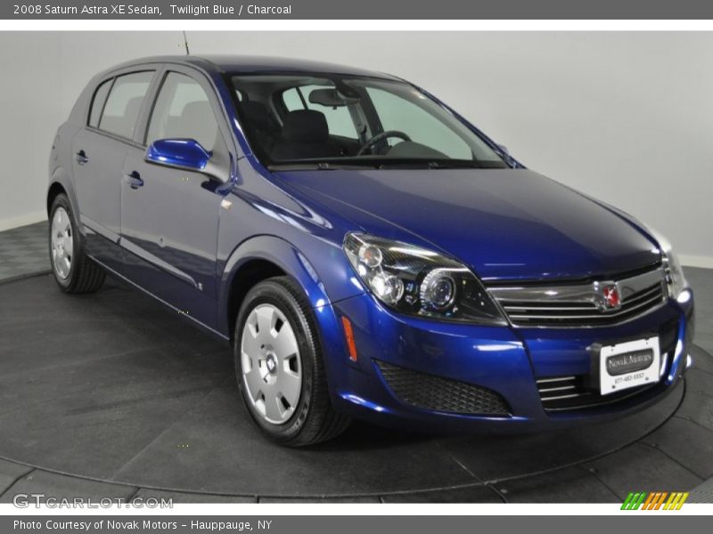 Twilight Blue / Charcoal 2008 Saturn Astra XE Sedan