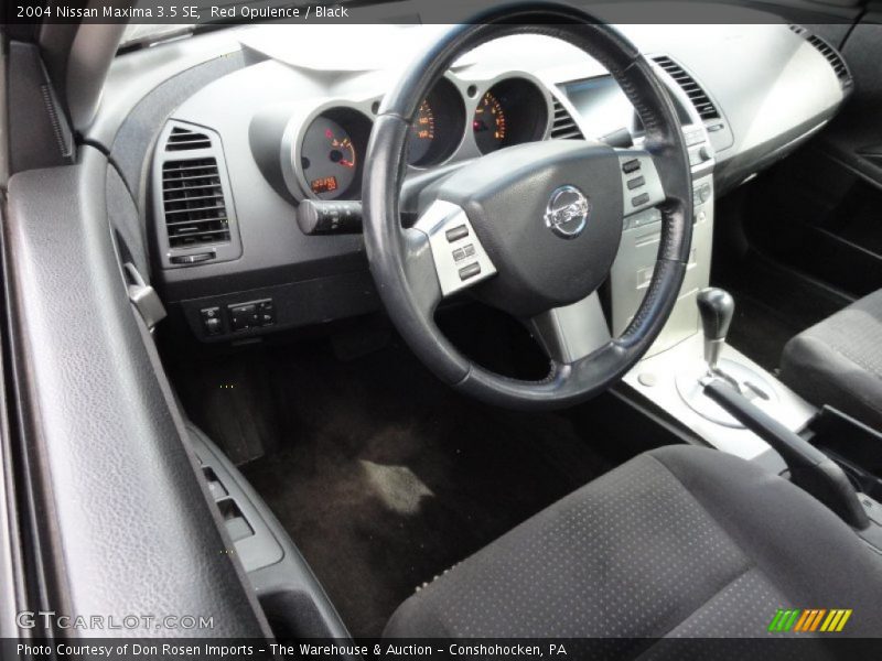 Red Opulence / Black 2004 Nissan Maxima 3.5 SE