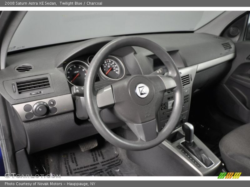 Twilight Blue / Charcoal 2008 Saturn Astra XE Sedan