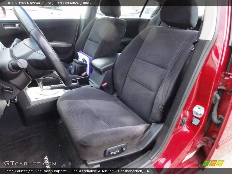 Red Opulence / Black 2004 Nissan Maxima 3.5 SE