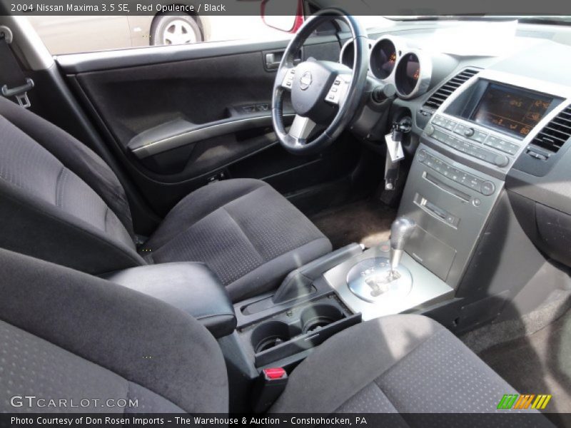 Red Opulence / Black 2004 Nissan Maxima 3.5 SE