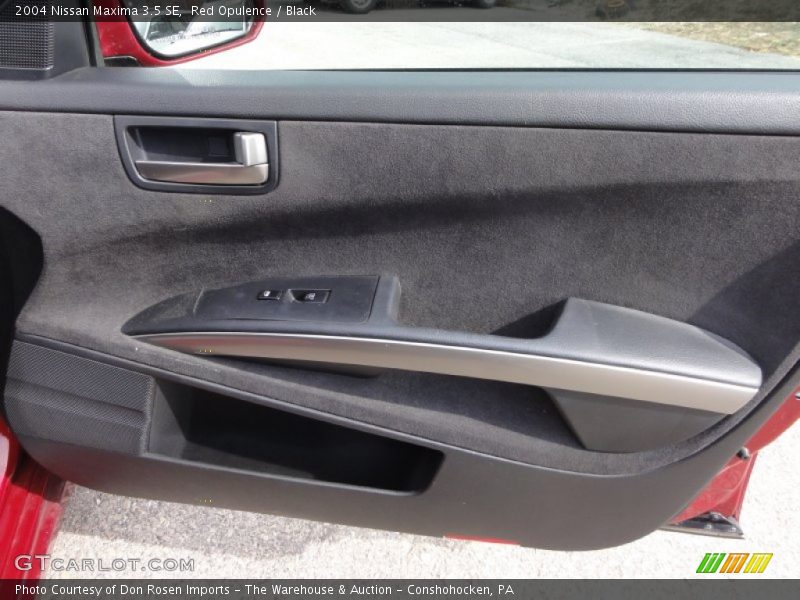 Red Opulence / Black 2004 Nissan Maxima 3.5 SE