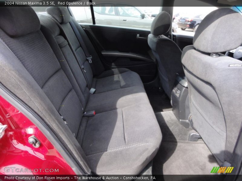 Red Opulence / Black 2004 Nissan Maxima 3.5 SE