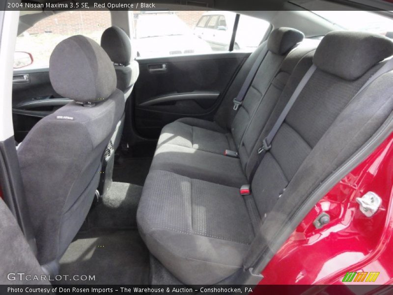 Red Opulence / Black 2004 Nissan Maxima 3.5 SE