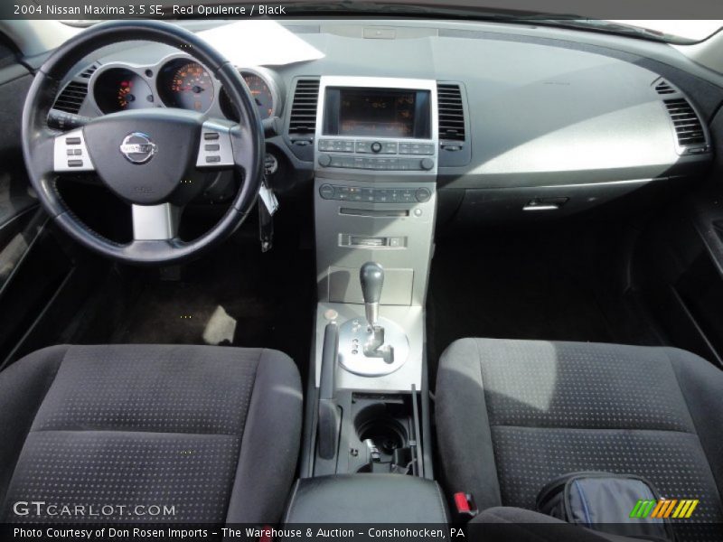 Red Opulence / Black 2004 Nissan Maxima 3.5 SE