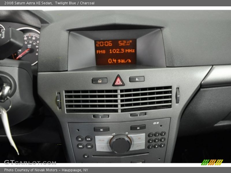 Twilight Blue / Charcoal 2008 Saturn Astra XE Sedan