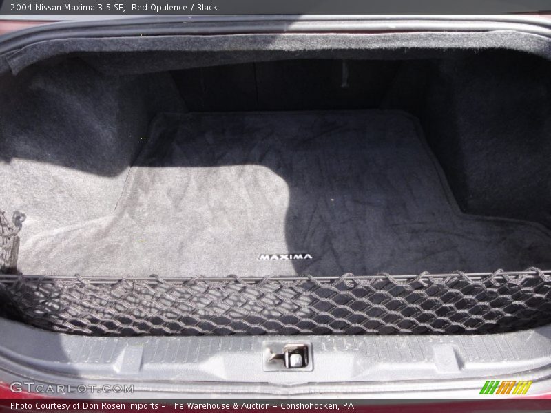 Red Opulence / Black 2004 Nissan Maxima 3.5 SE