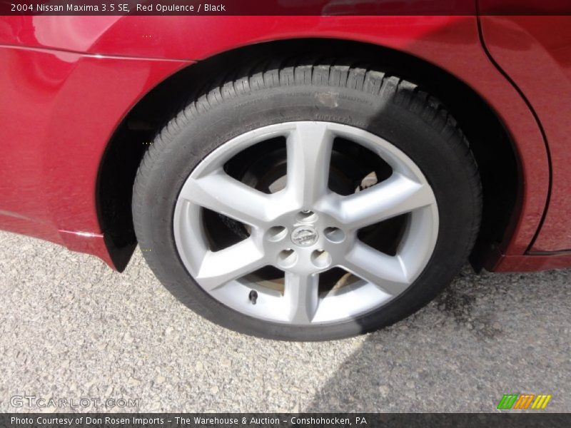 Red Opulence / Black 2004 Nissan Maxima 3.5 SE