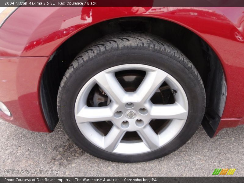 Red Opulence / Black 2004 Nissan Maxima 3.5 SE