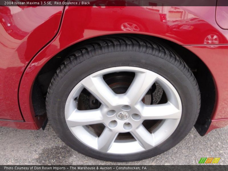 Red Opulence / Black 2004 Nissan Maxima 3.5 SE