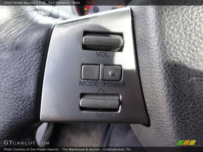 Red Opulence / Black 2004 Nissan Maxima 3.5 SE