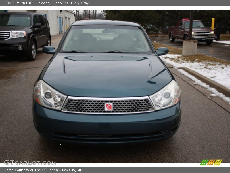 Deep Sea Blue / Gray 2004 Saturn L300 1 Sedan