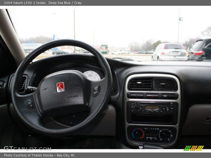 Deep Sea Blue / Gray 2004 Saturn L300 1 Sedan