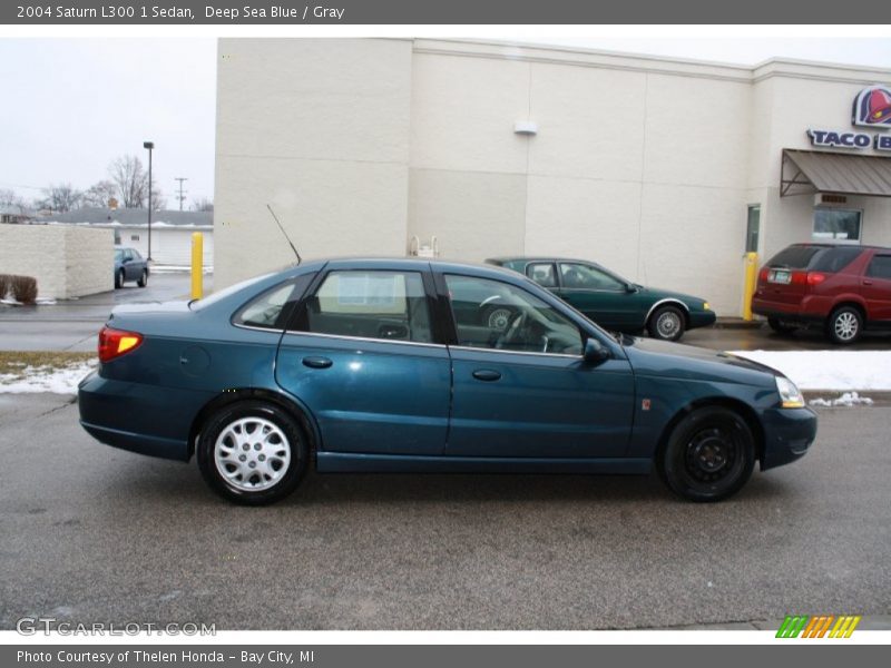 Deep Sea Blue / Gray 2004 Saturn L300 1 Sedan