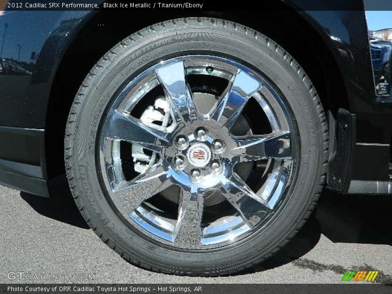 Black Ice Metallic / Titanium/Ebony 2012 Cadillac SRX Performance
