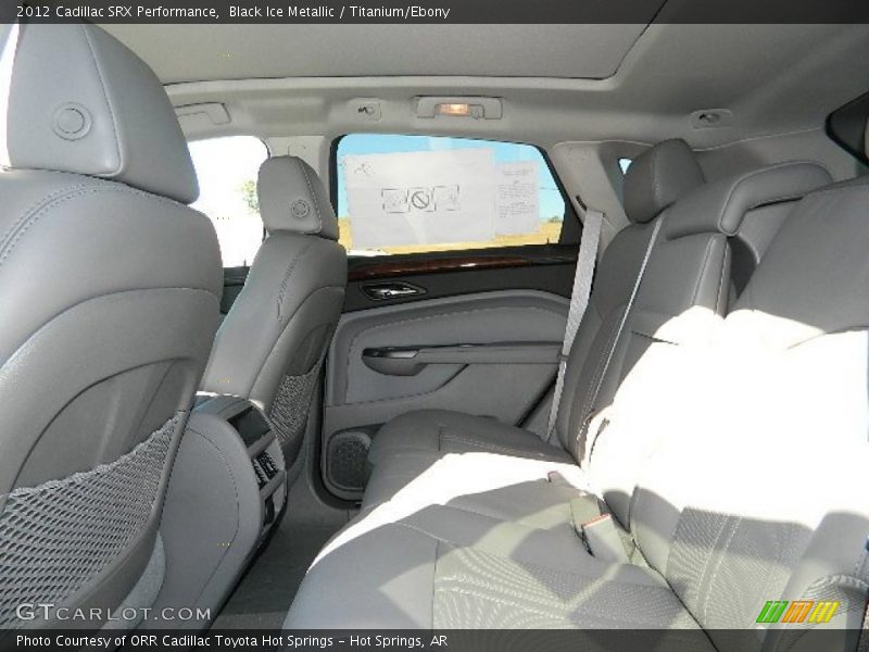 Black Ice Metallic / Titanium/Ebony 2012 Cadillac SRX Performance