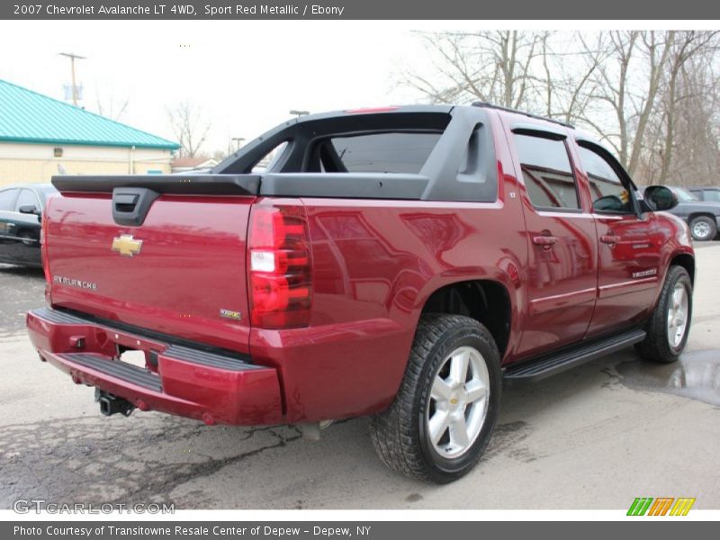 Sport Red Metallic / Ebony 2007 Chevrolet Avalanche LT 4WD