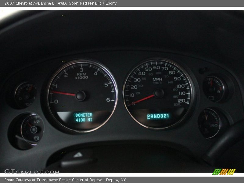 Sport Red Metallic / Ebony 2007 Chevrolet Avalanche LT 4WD