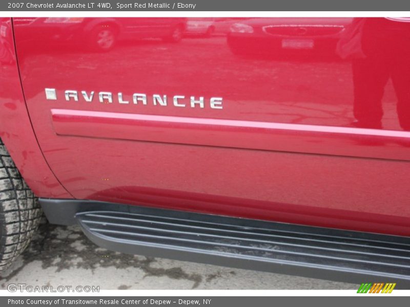 Sport Red Metallic / Ebony 2007 Chevrolet Avalanche LT 4WD