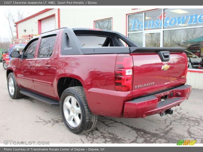 Sport Red Metallic / Ebony 2007 Chevrolet Avalanche LT 4WD