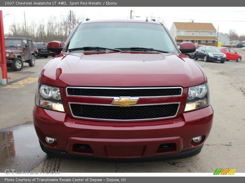 Sport Red Metallic / Ebony 2007 Chevrolet Avalanche LT 4WD