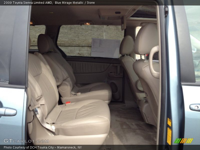 Blue Mirage Metallic / Stone 2009 Toyota Sienna Limited AWD