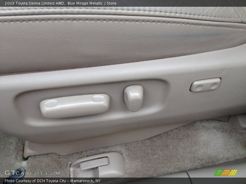 Blue Mirage Metallic / Stone 2009 Toyota Sienna Limited AWD