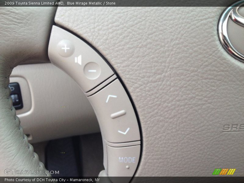 Blue Mirage Metallic / Stone 2009 Toyota Sienna Limited AWD