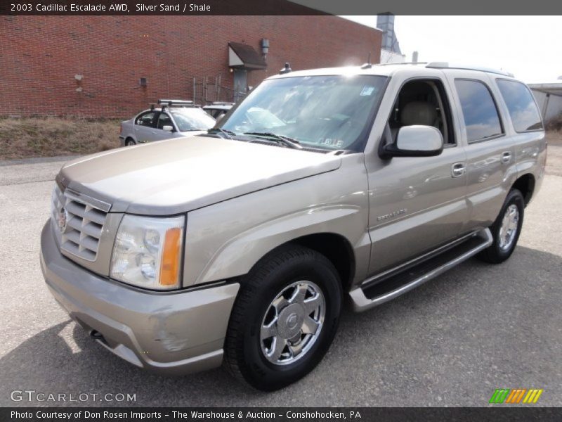 Silver Sand / Shale 2003 Cadillac Escalade AWD