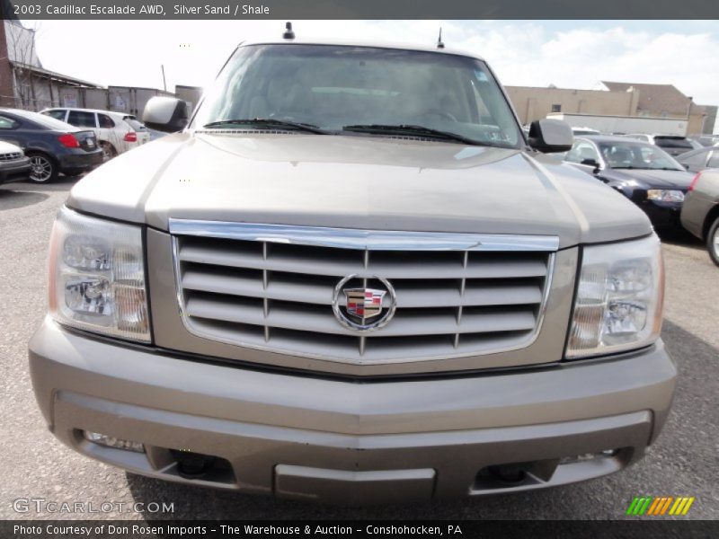 Silver Sand / Shale 2003 Cadillac Escalade AWD