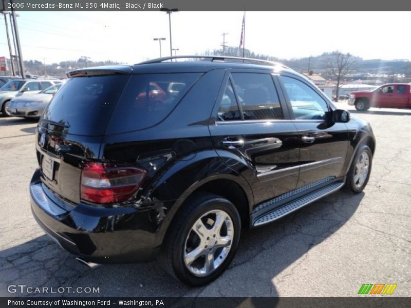 Black / Black 2006 Mercedes-Benz ML 350 4Matic