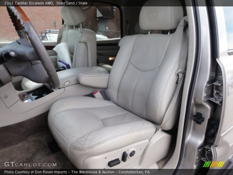 Silver Sand / Shale 2003 Cadillac Escalade AWD