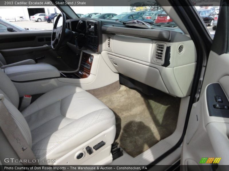 Silver Sand / Shale 2003 Cadillac Escalade AWD