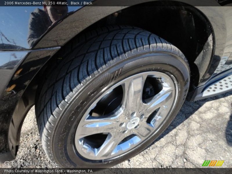 Black / Black 2006 Mercedes-Benz ML 350 4Matic