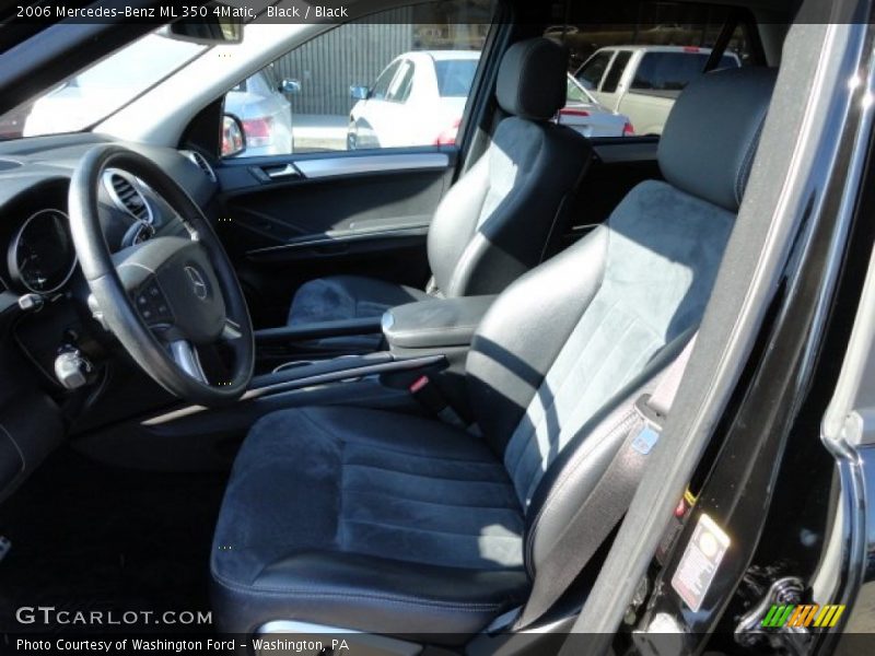 Black / Black 2006 Mercedes-Benz ML 350 4Matic