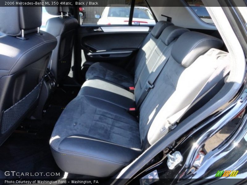 Black / Black 2006 Mercedes-Benz ML 350 4Matic