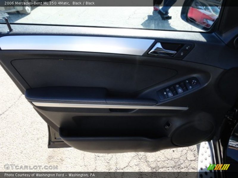 Black / Black 2006 Mercedes-Benz ML 350 4Matic